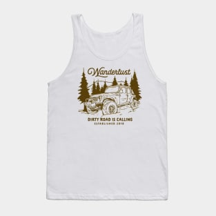 Wanderlust Jeep Tank Top